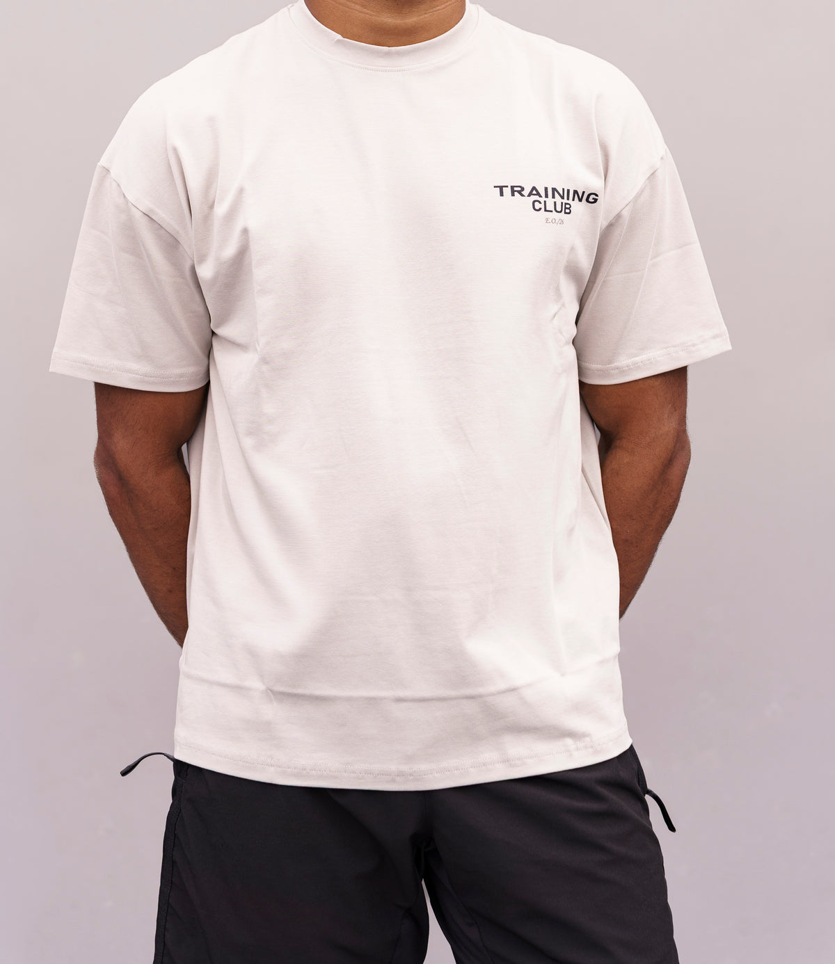The Training Club      T-Shirt in Light Cream