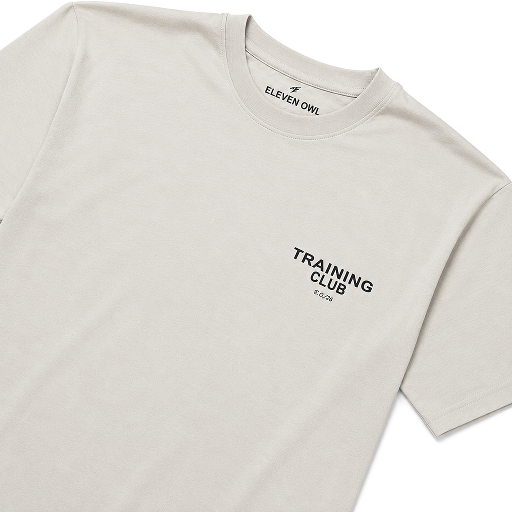 The Training Club      T-Shirt in Light Cream