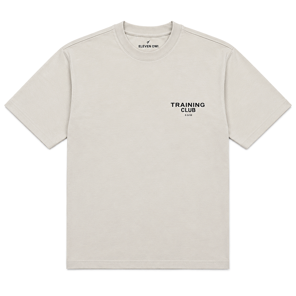 The Training Club      T-Shirt in Light Cream