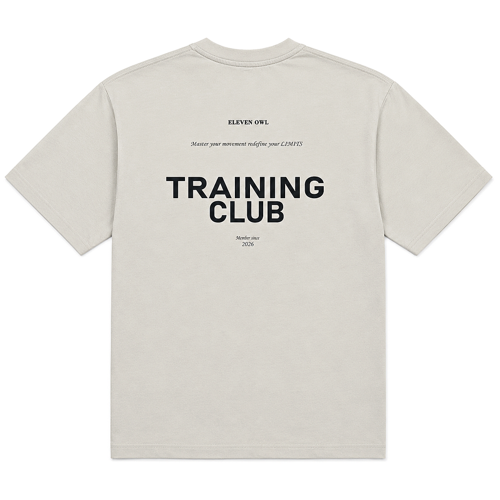 The Training Club      T-Shirt in Light Cream