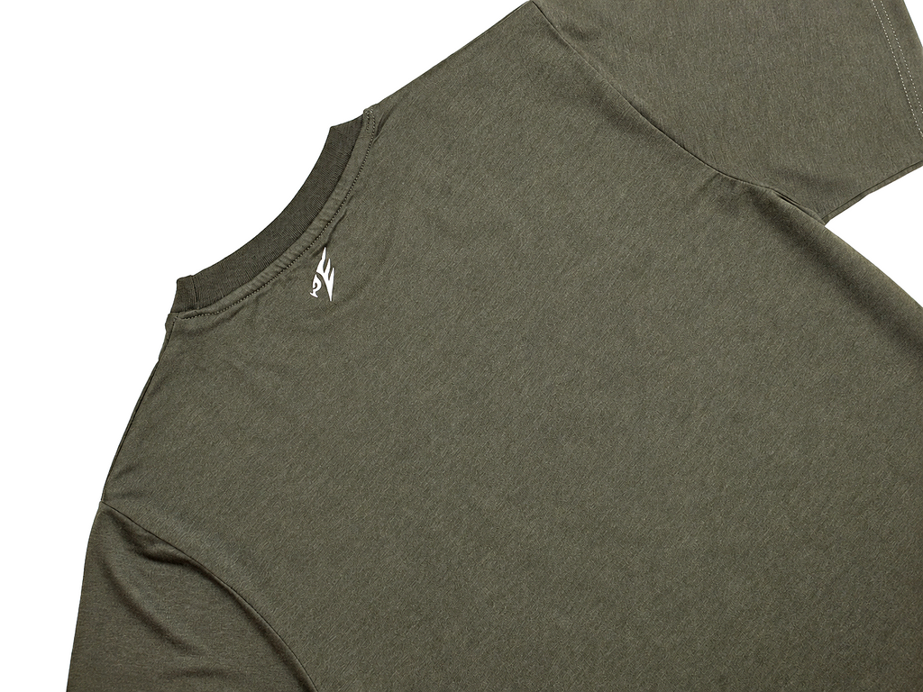 Olive Muscle Fit Short Sleeve T-Shirt